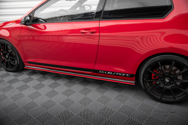 Maxton Design Side Skirts Extension - VW Golf 7 GTI 