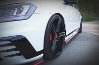 Maxton Design Side skirts extension extension - VW Golf MK7 GTI Clubsport