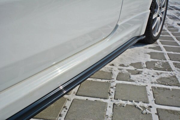 Maxton Design Side skirts extension extension black gloss - Kia Ceed / ProCeed GT MK2