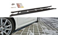 Maxton Design Side skirts extension extension black gloss...