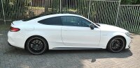 Maxton Design Side skirts extension extension black gloss - Mercedes C-Class C205 63 AMG Coupe