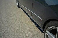 Maxton Design Side skirts extension extension black gloss - Mercedes E W212