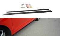 Maxton Design Side skirts extension extension black gloss...