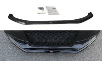 Maxton Design Front extension V.1 black gloss - Audi S4...