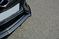 Maxton Design Front extension V.1 black gloss - Mercedes A W176 AMG Facelift