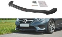 Maxton Design Front extension V.1 black gloss - Mercedes...