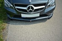 Maxton Design Front extension V.1 black gloss - Mercedes E W212