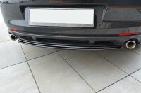 Maxton Design Middle diffuser rear extension black gloss - Renault Laguna mk 3 Coupe