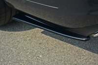 Maxton Design Heckansatz Flaps Diffusor schwarz Hochglanz - Mercedes E W212