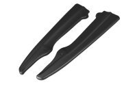 Maxton Design Heckansatz Flaps Diffusor schwarz Hochglanz - Mercedes E W212