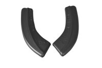 Maxton Design Rear extension Flaps diffuser black gloss - Skoda Rapid Spaceback