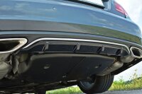 Maxton Design Diffuser rear extension black gloss - Mercedes E W212