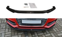 Maxton Design Front extension V.1 black gloss - Audi S4 /...