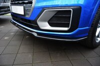 Maxton Design Front extension black gloss - Audi Q2 MK1