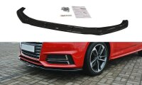 Maxton Design Front extension V.2 black gloss - Audi S4 /...