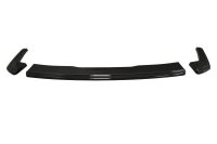 Maxton Design Middle diffuser rear extension black gloss - Audi A4 B9 S-Line