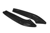 Maxton Design Heckansatz Flaps Diffusor schwarz Hochglanz - Audi A4 B9 S-Line