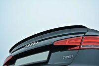 Maxton Design Spoiler Cap black gloss - Audi A4 S-Line B9 Limosine