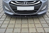 Maxton Design Frontansatz schwarz Hochglanz - Hyundai i30 MK2