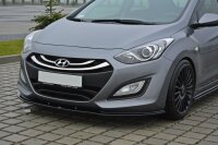 Maxton Design Frontansatz schwarz Hochglanz - Hyundai i30 MK2