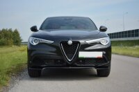 Maxton Design Front extension V.1 black gloss - Alfa Romeo Stelvio