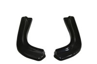 Maxton Design Rear extension Flaps diffuser black gloss - Infiniti G37 Limosine