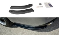 Maxton Design Rear extension Flaps diffuser black gloss - Mazda 6 GJ (MK3) Wagon