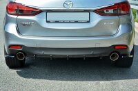 Maxton Design Diffuser rear extension black gloss - Mazda 6 GJ (MK3) Wagon