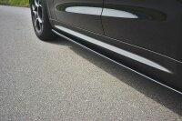 Maxton Design Side skirts extension extension black gloss...