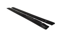 Maxton Design Side skirts extension extension black gloss - Hyundai i30 MK2