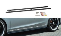 Maxton Design Side skirts extension extension black gloss...