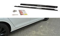 Maxton Design Side skirts extension extension black gloss...