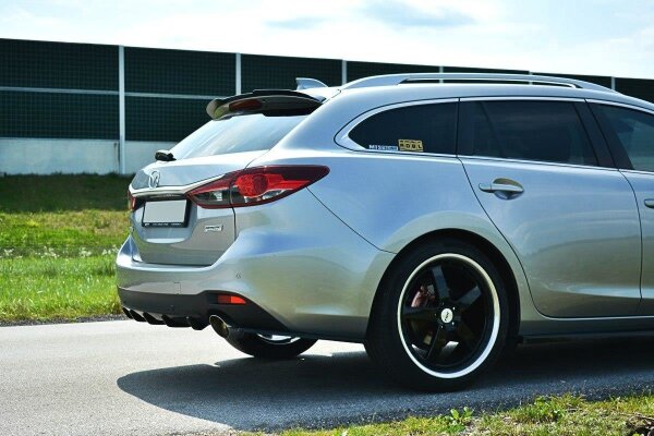 Maxton Design Spoiler Cap black gloss - Mazda 6 GJ (MK3) Wagon