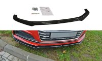 Maxton Design Front extension V.1 black gloss - Audi A5...