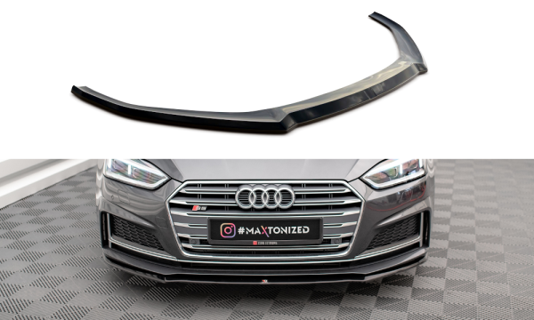 Maxton Design Frontansatz V.2 schwarz Hochglanz - Audi A5 F5 S-Line