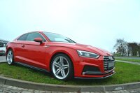 Maxton Design Front extension V.2 black gloss - Audi A5...