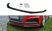 Maxton Design Front extension V.2 black gloss - Audi A5...