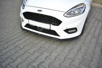 Maxton Design Front extension V.1 black gloss - Ford...