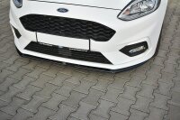 Maxton Design Front extension V.3 black gloss - Ford...