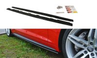 Maxton Design Side skirts extension extension black gloss...