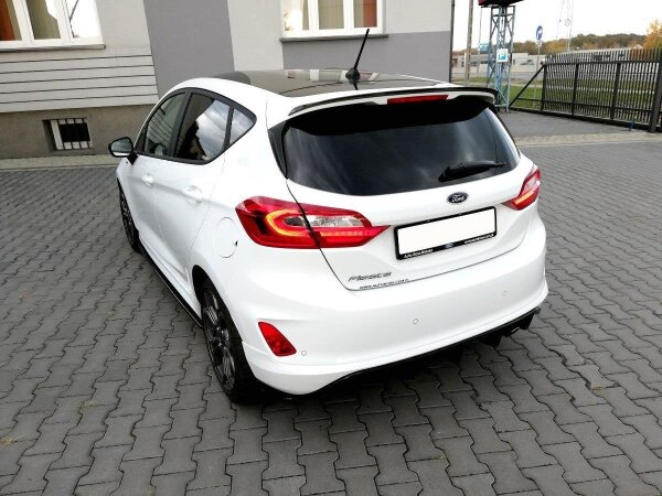 Maxton Design Spoiler Cap black gloss - Ford Fiesta MK8