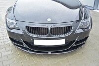 Maxton Design Frontansatz V.1 schwarz Hochglanz - BMW M6 E63