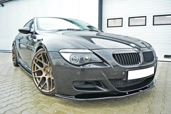 Maxton Design Frontansatz V.2 schwarz Hochglanz - BMW M6 E63