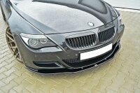 Maxton Design Front extension V.2 black gloss - BMW M6 E63