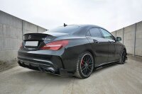 Maxton Design Racing Side skirts extension extension V.1 - Mercedes CLA A45 AMG C117 Facelift