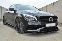 Maxton Design Racing Front extension V.1 - Mercedes CLA A45 AMG C117 Facelift