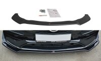 Maxton Design Front extension V.2 black gloss - Mercedes CLA A45 AMG C117 Facelift