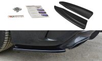 Maxton Design Heckansatz Flaps Diffusor schwarz Hochglanz - Mercedes CLA A45 AMG C117 Facelift