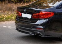 Maxton Design Middle diffuser rear extension black gloss - BMW 5 Series G30/ G31 M-Package