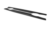 Maxton Design Side skirts extension extension black gloss - BMW M3 E46 Coupe